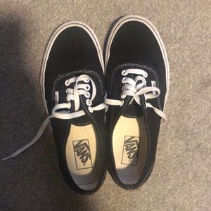 VANS authentic sneakers w8.5